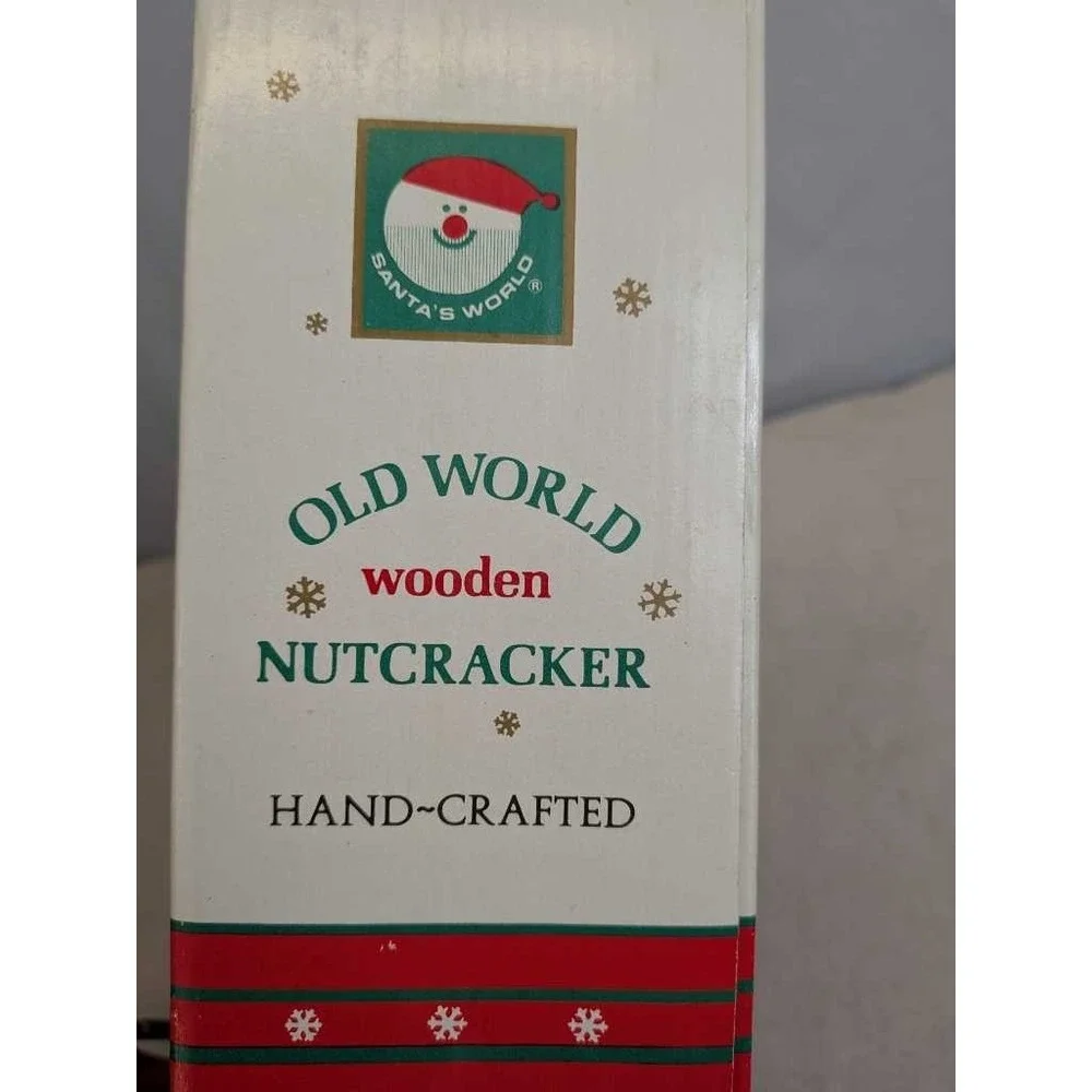 Kurt S. Adler Old‎ World Wooden Nutcracker Hand-Crafted Soldier Holiday Decor